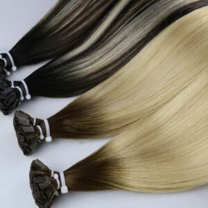 MAGICOLOR Hair product image – 100% virgin human hair extensions Keratin Flat-tip Hair Extensions
