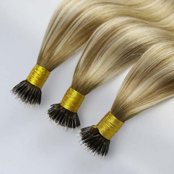 MAGICOLOR Hair product image – 100% virgin human hair extensions nano ring hair