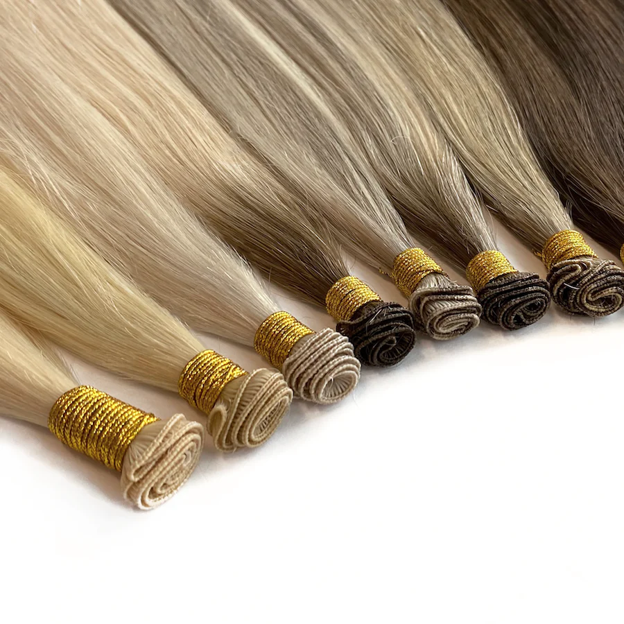 MAGICOLOR Hair product image – 100% virgin human hair extensions handtied-weft hair