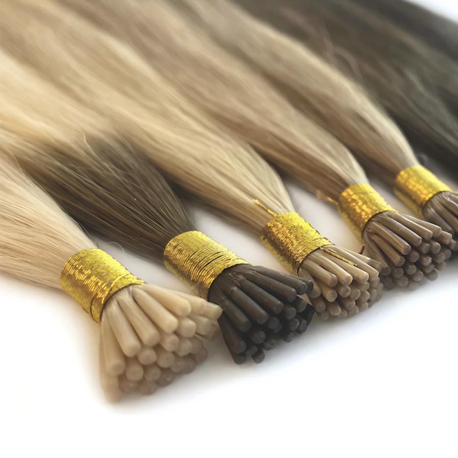 MAGICOLOR Hair product image – 100% virgin human hair extensions i-tip hair